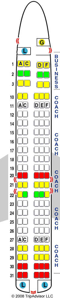 Airtran Flight Map