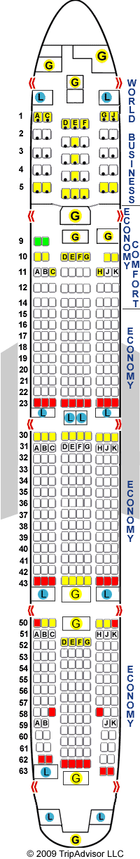 Boeing 777 Map