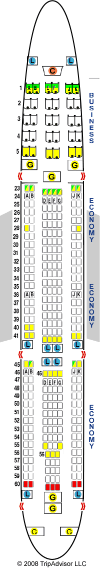 Klm Airbus A333 Seating Chart | Brokeasshome.com