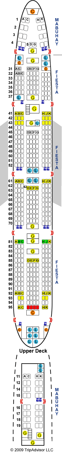 Boeing 777 300er Seat Plan Philippine Airlines | Brokeasshome.com